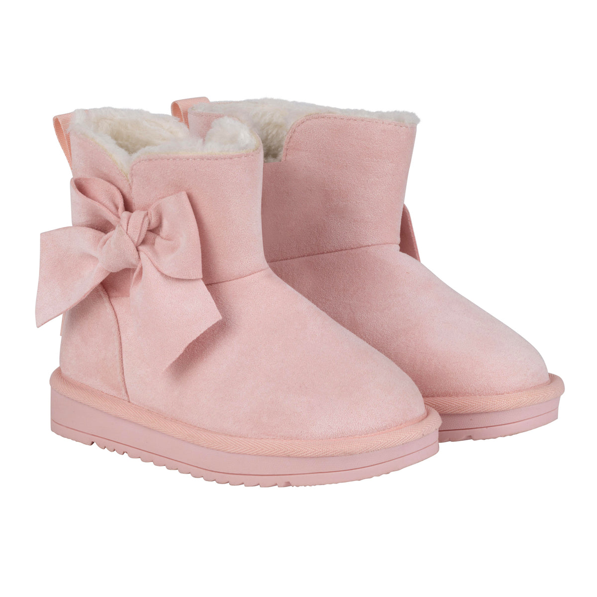 Adee Bowtiful W245104 Bow Beige Pink Blue Ugg Style Boot – Trendy