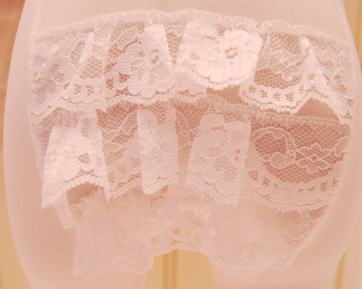 Pex Pink Baby Girls Frilled Bum Tights Trendy Treads Inverurie